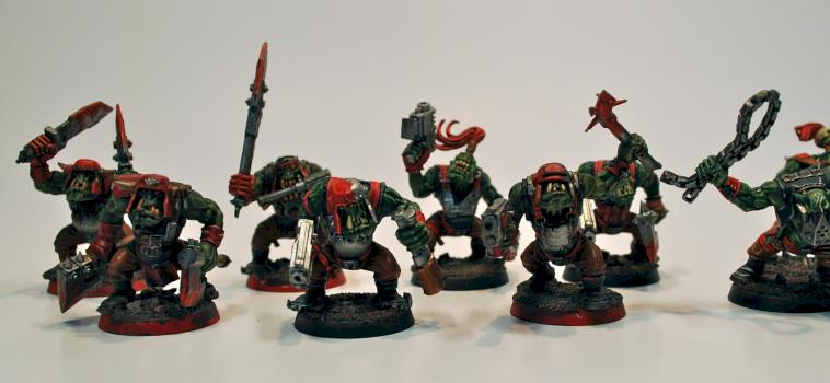 Orks Boyz by watchmaster 2501