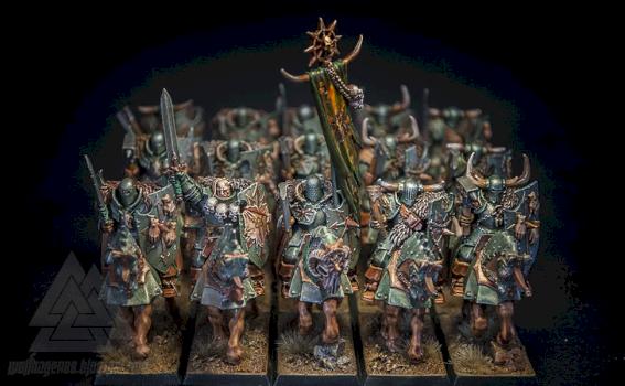 Chaos Knights of Nurgle by Wolffghar