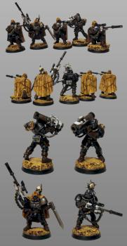 Iron Hands Space Marine Scouts with Sniper Rifles by Vagnar Frost