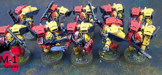 Howling Griffons Assault squad by malinek28