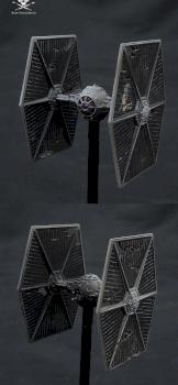 Repainted TIE Fighter by Jolly Roger Studio