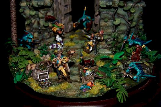 The new world: Imperium vs.Lizardmen Details 1 by N-Dee