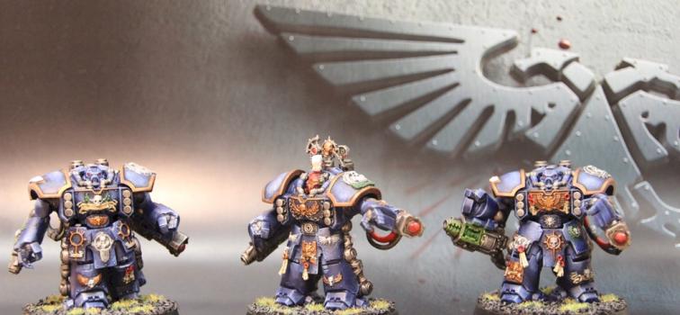 Space Marine Centurion Devastator Squad by Tallaren