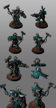 MALLEUS INQUISITOR IN TERMINATOR ARMOR CONVERSION by Vagnar Frost