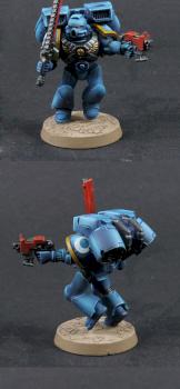 Ultramarine Assault Space Marine by Guybrush Treepwood