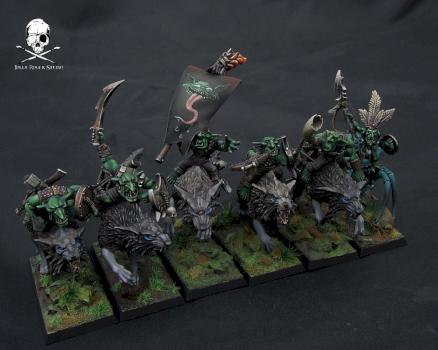 Goblin Wolf Raiders by Jolly Roger Studio