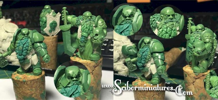 Dwarves greens - wip by Scibor