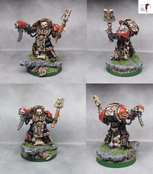 Chaplain in Terminator Armour by KRK Mini Painting Studio