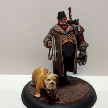 Major Dreadful and Winston by Krisstoff