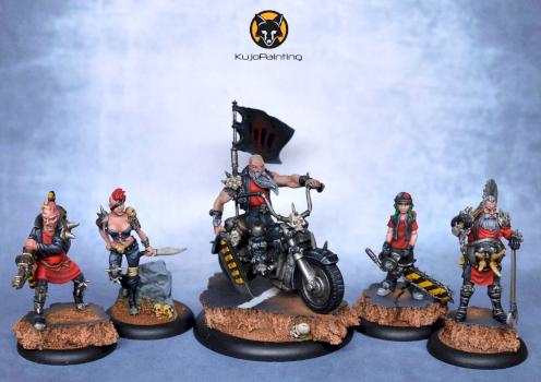 Eden Dante's Angels crew. by KujoPainting