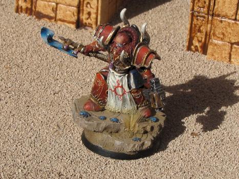 Magnus the Red Grey Knight Librarian by deeptriton