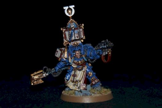 Ultramarine Librarian Terminator Armour by N-Dee