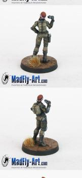 Mavericks, 9th Motorized Recon Bat. (Dismounted Version) by MadFlyArtStudio