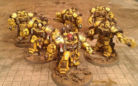 Imperial Fist Centurions by minimoped