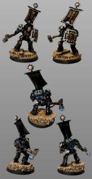 IRON HANDS CHAPTER MASTER IN TERMINATOR ARMOR by Vagnar Frost