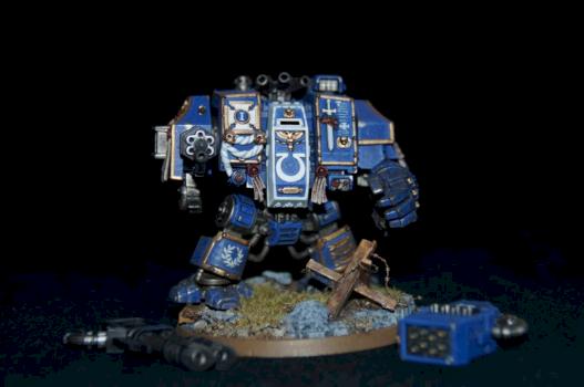 Ultramarine Venerable Cybot by N-Dee