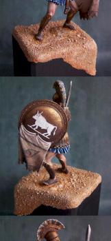 Ancient Greek soldier by zaroH