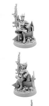 FEMALE IMPERIAL GUARD CORPORAL by warex
