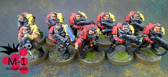 Howling Griffons scout squad by malinek28