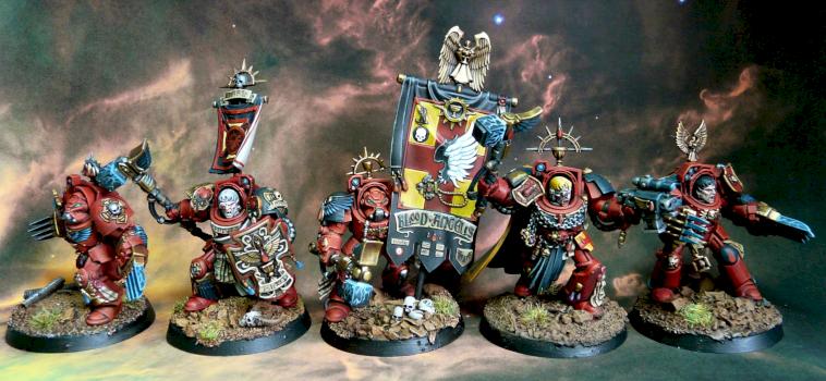 Blood angels assault squad by RAFF