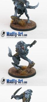 Devil Dog Teams, 2nd Assault Bat. Of The USAMC, K-9 Antipode by MadFlyArtStudio