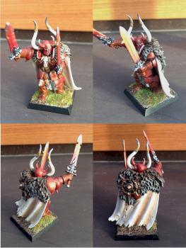 Chaos Warrior of Khorne by Hennessy