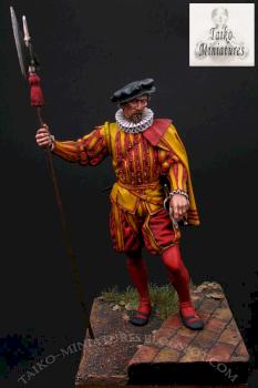 Hallberdier of the Spanish Guard by taiko