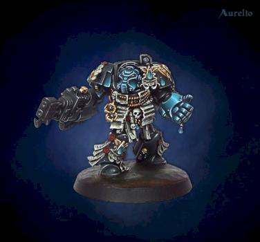 space hulk terminator brother zael by aurelio