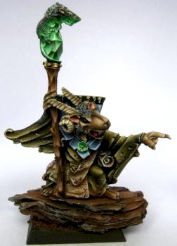 Skaven grey seer by Flameon