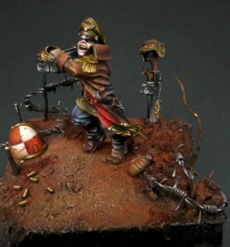 Imperial Guard Commissar by Flameon