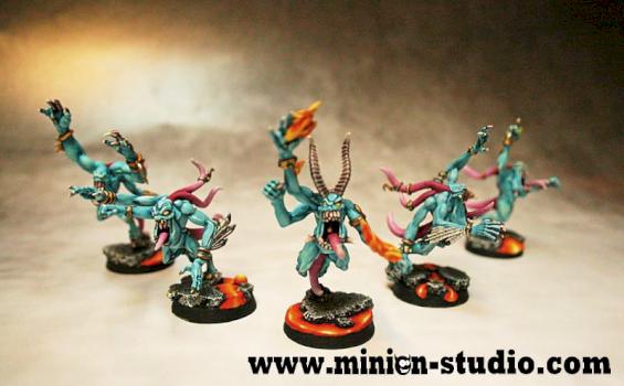 Blue horrors by MinionStudio