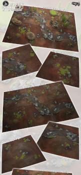 MODULAR 72x48 ROADBOARD SET scenery terrain surface by studiolevel