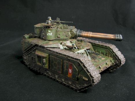Forgeworld Macharius Vanquisher by TMarkhampaintingstudio