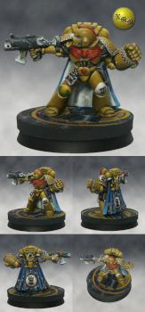Imperial Fist Captain OOP by nels0nmac