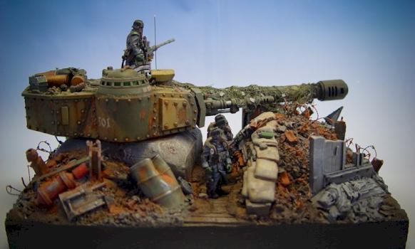 Death Korps of Kreig Strongpoint by greeble
