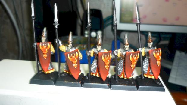 High Elf Spearmen by myrmansk