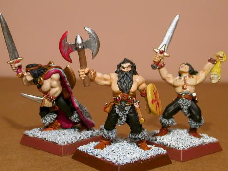Varg white wolves - marauders of chaos by mrpear