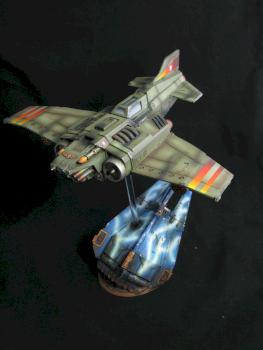 Forgeworld Imperial Navy Thunderbolt by TMarkhampaintingstudio