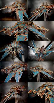 Chaos Space Marines Heldrake by Dukhe