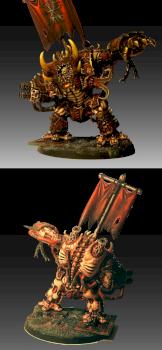 khorne world eater dreadnought by teudge