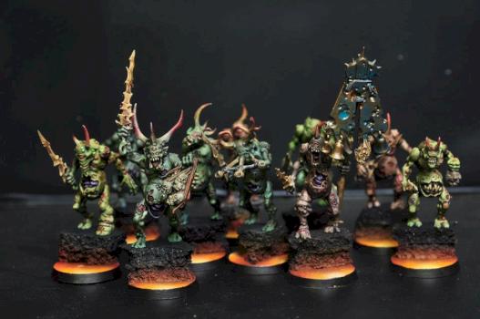 Plaguebearers of Nurgle by tattooman