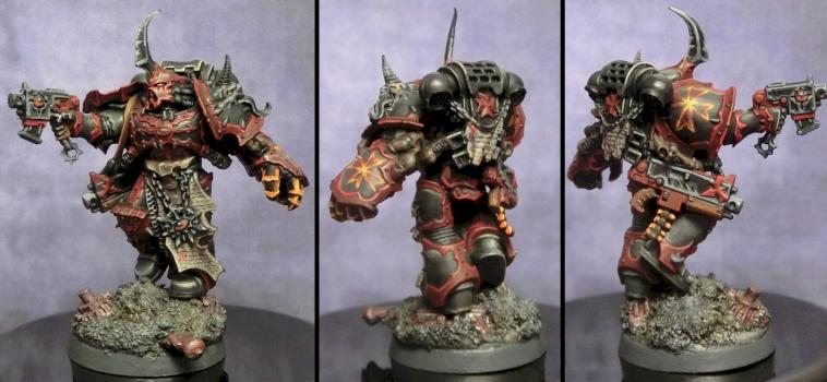 Chosen Chaos Space Marine with Powerfist by Prometheus