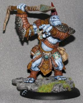 Hordes Trollblood Impaler by Sacred Circle Minis