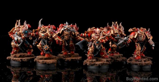 Chaos Space Marine Chosen by www.buypainted.com