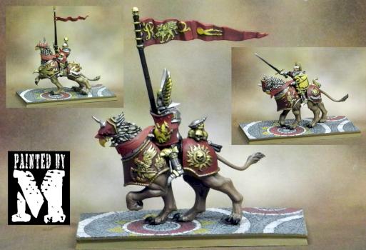 empire demigryph knights by Emilys Miniatures