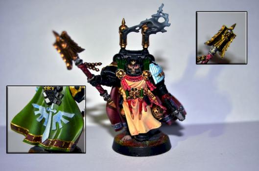 Dark Vengeance Dark Angels Interrogator chaplain Seraphicus by Puldominiatures
