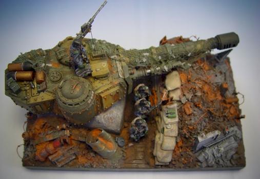 Death Korps of Kreig Strongpoint by greeble