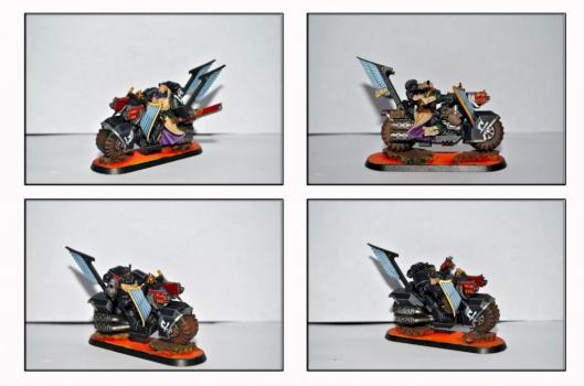 Dark Vengeance Ravenwing bike squadron by Puldominiatures