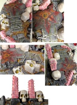 Temple of Skulls ruin by Byteknight