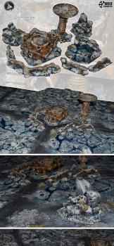 SNOW BATTLE BOX scenery terrain by studiolevel